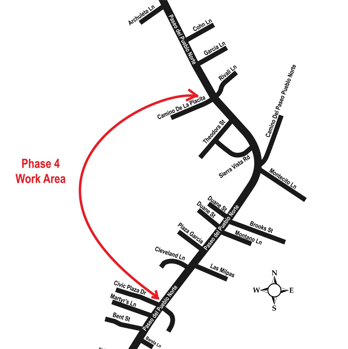 Taos phase four map